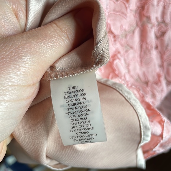 Vince Camuto Floral Lace Dress Sz 8 NWT - Picture 9 of 9